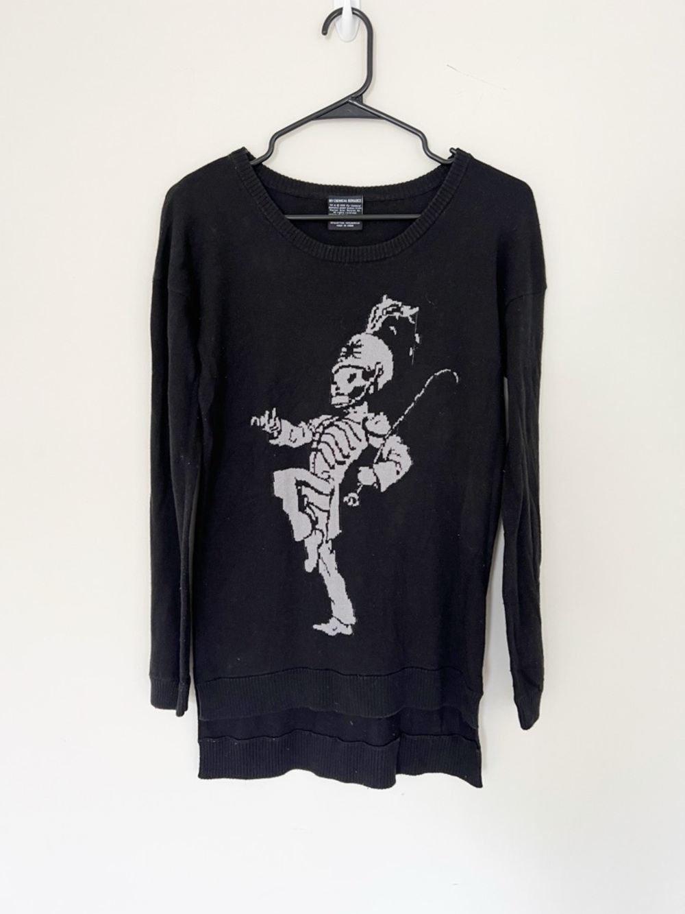 Chemical Romance 2016 Black Parade Band Leader Sweater Medium Graphic Emo Punk